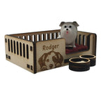 Emotional Support Dog Bed with Pet Burn Wow