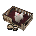 Emotional Support Dog Bed with Pet Burn Wow