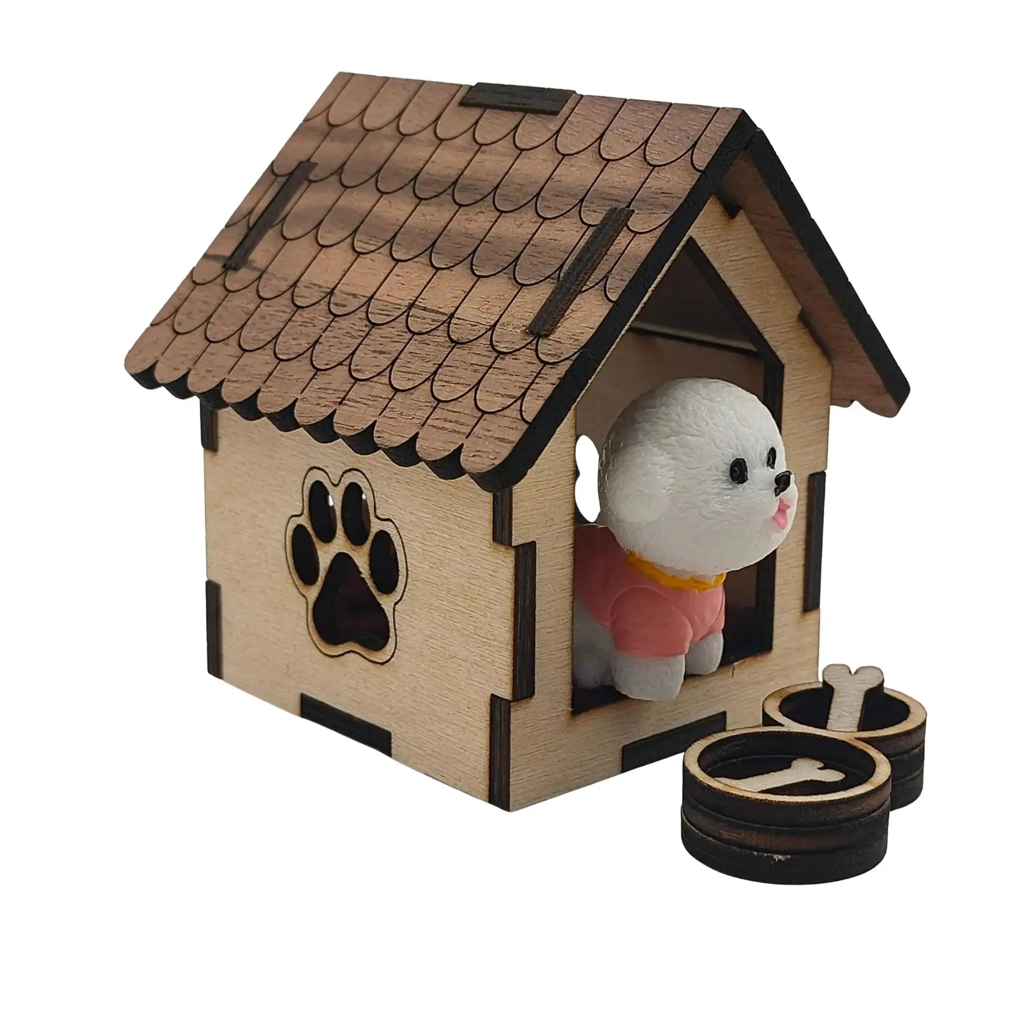 Emotional Support Dog Kennel with Pet Burn Wow
