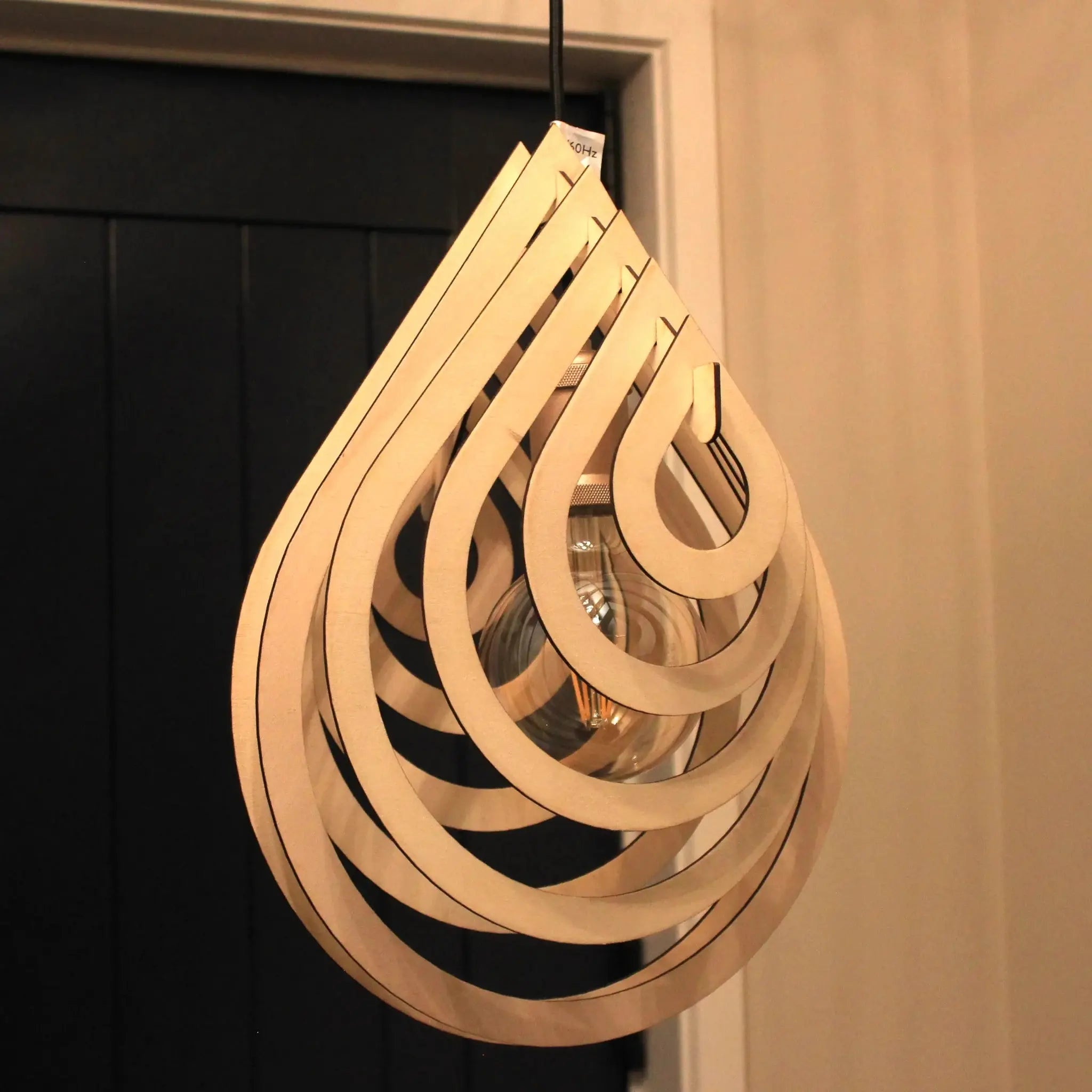 Teardrop Lamp Shade Burn Wow